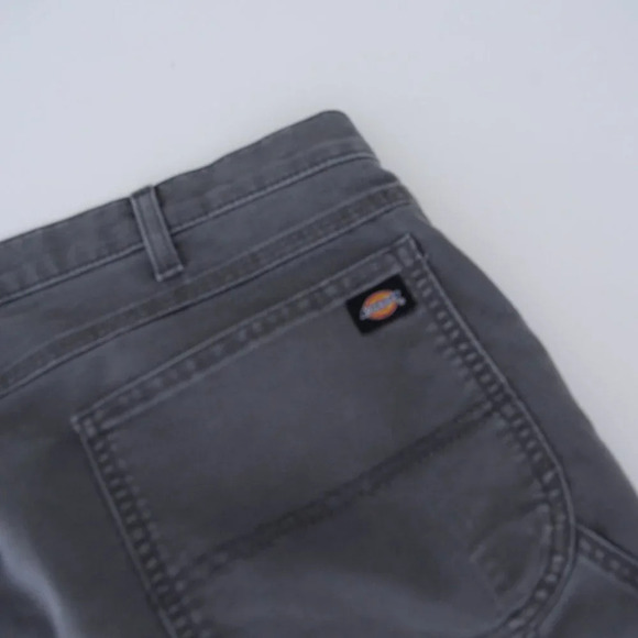 Dickies  Flex Grey Regular Fit Carpenter Cotton Canvas Carhartt Style Pants - Picture 13 of 14